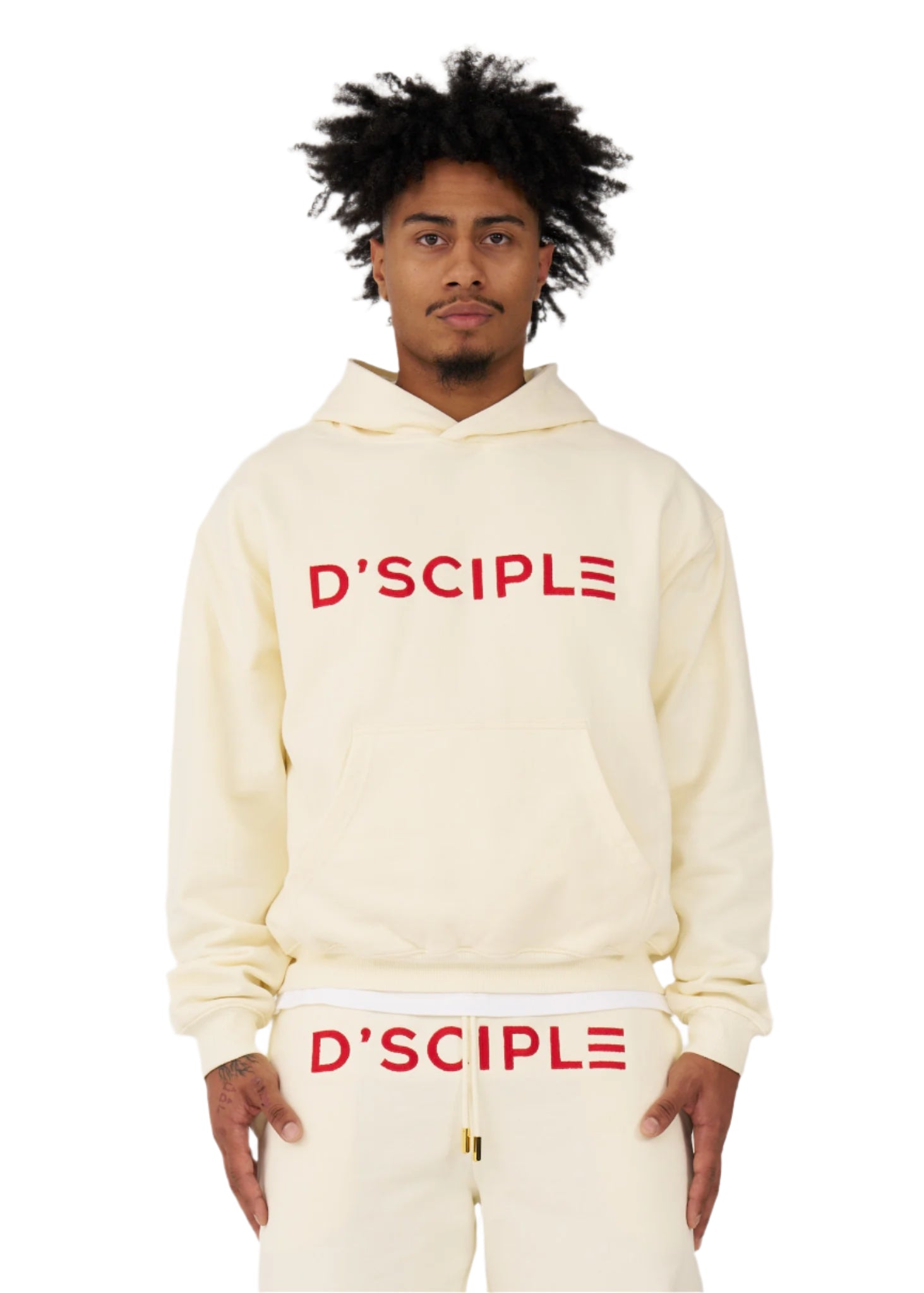 D’SCIPLE EMBROIDERED HOODIE